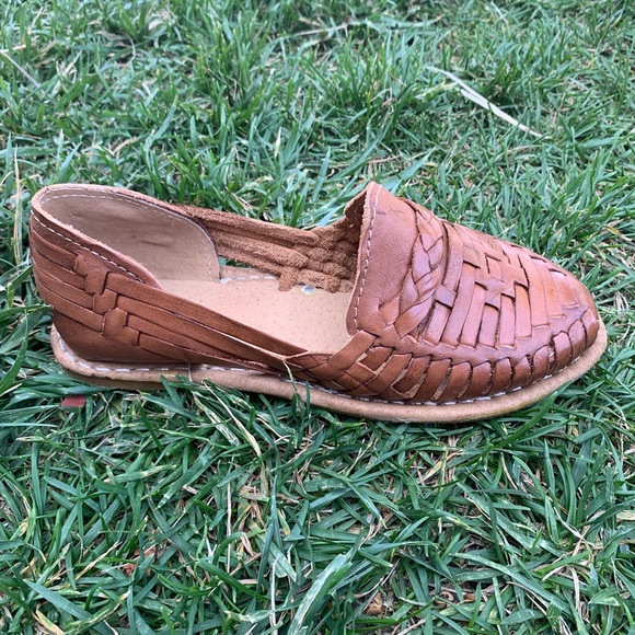 Women's Authentic Mexican genuine leather sandals - Picture 3 of 6